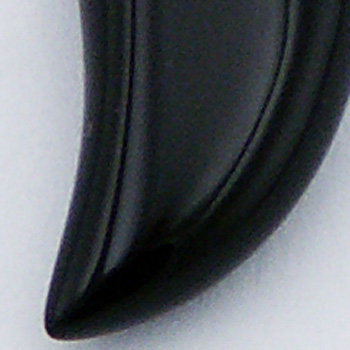 Silver Pendant｜天然（ブラックアゲート）角型 スターリングシルバー（SV925）ペンダントトップ